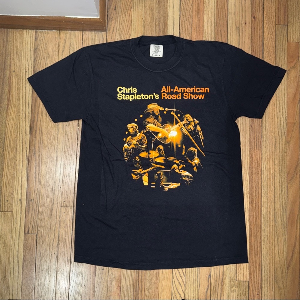 Chris Stapleton's 2026 All-American Road Show Black T-Shirt